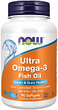 NOW Ultra Omega-3 90 капсул