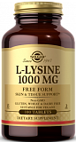 Solgar L-Lysine 1000 mg Tablets 100 таблеток