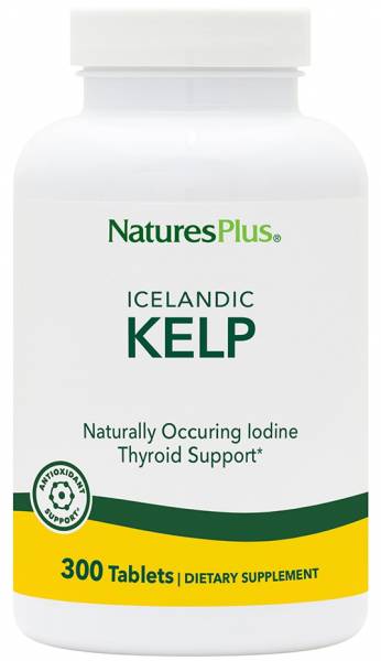 Nature's Plus Icelandic Kelp 300 таблеток