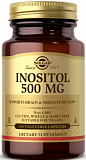 Solgar Inositol 500 mg Vegetable Capsules 100 капсул