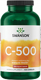 Swanson Vitamin C with Rose Hips 500 mg 400 капсул