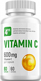 4Me Nutrition Vitamin C 600 мг 60 капсул