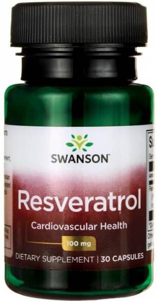 Swanson Resveratrol 100 мг 30 капсул