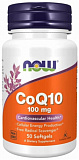 NOW CoQ10 100 мг 50 капсул