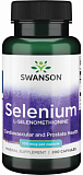Swanson Selenium 100 mcg 200 капсул