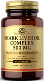 Solgar Shark Liver Oil Complex 500 mg Softgels 60 капсул