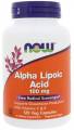 NOW Alpha Lipoic Acid 100 мг 120 капсул