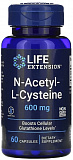 LIFE Extension NAC N-Acetyl-L-Cysteine 600 мг 60 капс.