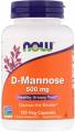 NOW D-Mannose 500 мг (D-Манноза) 120 капсул