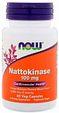 Now Nattokinase (Наттокиназа) 100 мг 60 капсул