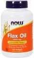 NOW Flax Oil 1000 mg 100 капсул