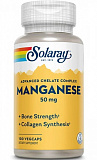 Solaray Manganese Марганец 50 мг 100 растительных капсул