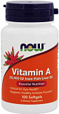 NOW Vitamin A 25000 IU 100 капсул