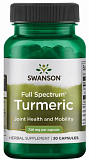 Swanson Full Spectrum Turmeric (Полный спектр куркумы) 720 мг 30 капсул