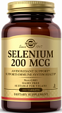 Solgar Yeast-Free Selenium 200 mcg Tablets 100 таблеток