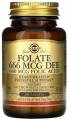 Solgar Folate 666 MCG DFE (FOLIC ACID 400 MCG) Tablets 250 таблеток