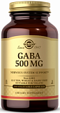 Solgar GABA 500 mg Vegetable Capsules 100 капсул