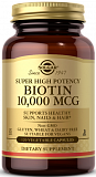 Solgar Biotin 10000 mcg Vegetable Capsules 120 капсул