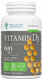 Tree of Life Vitamin D3 600ME 90 капсул