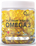 Optimum System Platinum Omega 3 500 капсул