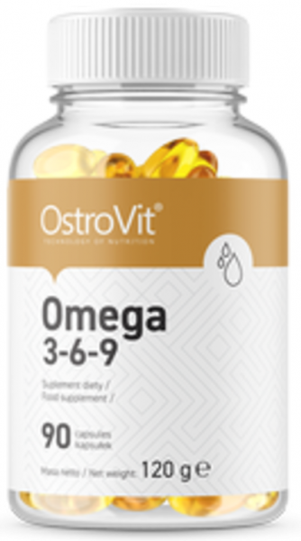OstroVit Omega 3-6-9 90 капсул