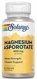 Solaray Magnesium Asporotate 400 мг (Магний) 60 капсул