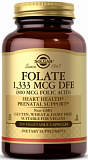 Solgar Folate 1,333 MCG DFE (800 MCG FOLIC ACID) Vegetable Capsules 250 капсул