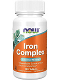 NOW Iron Complex 100 таблеток