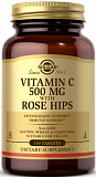 Solgar Vitamin C 500 mg With Rose Hips 100 таблеток