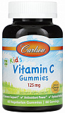 Carlson labs Kids Vitamin C 150 мг 60 жевательных табл.