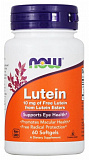 NOW Lutein 10 mg 60 капсул