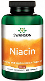 Swanson Niacin (Витамин B-3) 500 мг 250 капсул