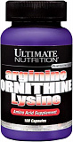 Ultimate Nutrition Arginine Ornithine Lysine 100 капсул