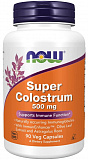 NOW Super Colostrum 500 мг 90 капсул