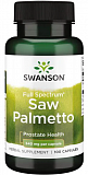 Swanson Full Spectrum Saw Palmetto (Сереноа пальметто полный спектр) 540 мг 100 капсул