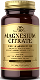 Solgar Magnesium Citrate 120 таблеток