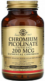 Solgar Chromium Picolinate 200 мкг 180 капсул