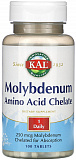 Kal Molybdenum Amino Acid Chelate 250 мкг (Молибден) 100 таблеток