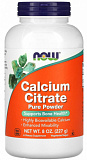 NOW Foods Цитрат кальция Calcium Citrate Powder 227 грамм