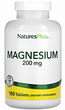 Nature's Plus Magnesium 200 mg (Магний хелат) 180 таблеток