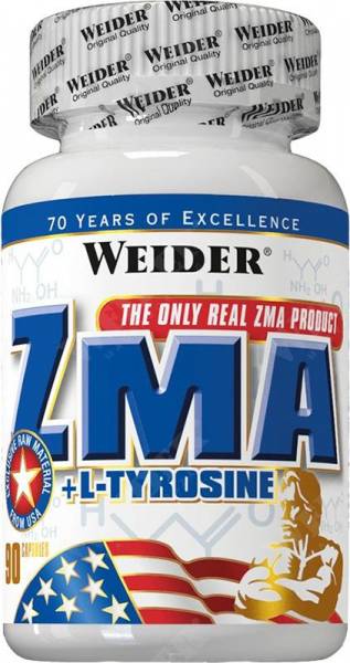 Weider ZMA + L-Tyrosine 90 капсул