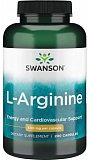 Swanson L-Arginine 500 mg 200 капсул