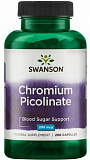 Swanson Chromium Picolinate 200 mcg 200 капсул