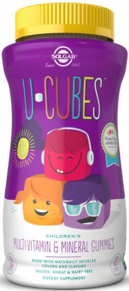 Solgar U-Cubes Children’s Multi-Vitamin & Mineral Gummies 120 мармеладок