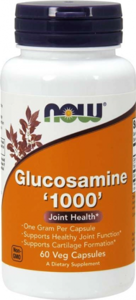 NOW Glucosamine 1000 мг 60 капсул