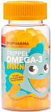 Biopharma Trippel Omega-3 Barn 120 жевательных таблеток
