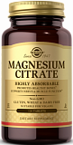 Solgar Magnesium Citrate 120 таблеток