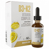 Maxler Vitamin D3 + K2 drops 60 мл.