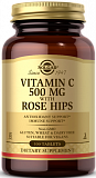 Solgar Vitamin C 500 mg With Rose Hips 100 таблеток