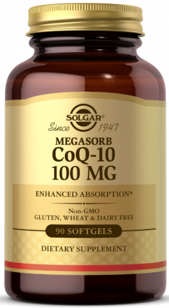 Solgar Megasorb CoQ-10 100 mg Softgels 90 капсул